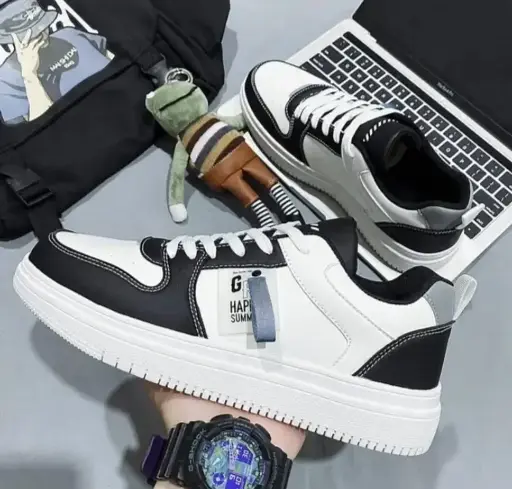 Robbie Jones sneaker (black and white)
